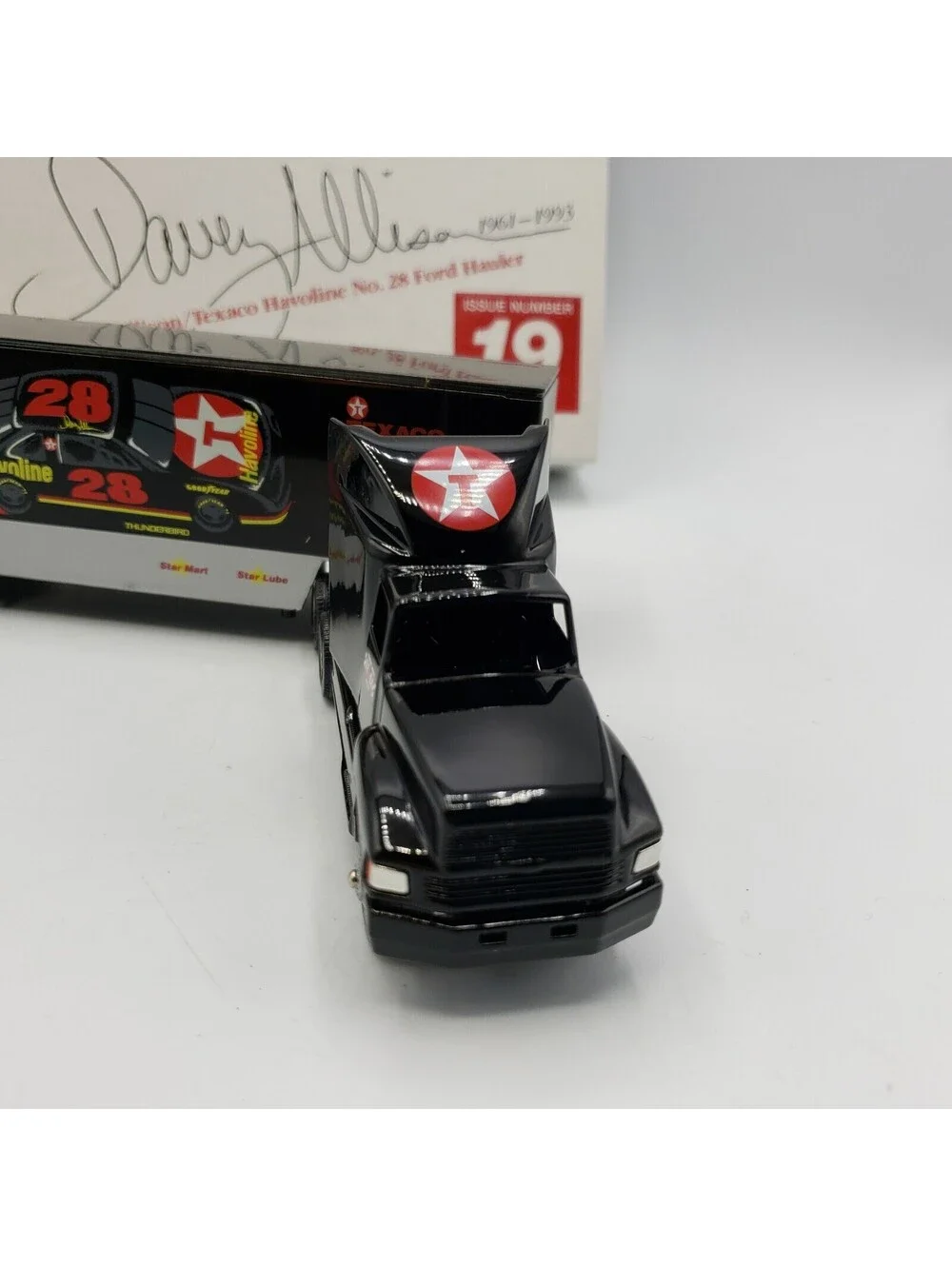 VTG Winross Die Cast Trucks NIB Davey Allison Texaco Havoline #28 Ford Hauler